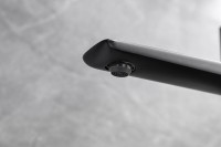 Напольный смеситель для ванны с душем Allen Brau Infinity 5.21009-31 С ВНУТРЕННЕЙ ЧАСТЬЮ, чёрный матовый