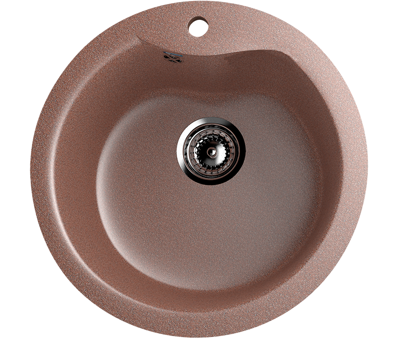 Мойка кухонная Ulgran U-102 -307 терракот