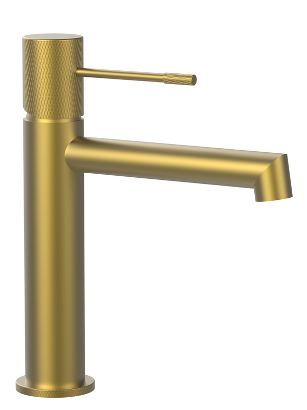 Смеситель для раковины AltroBagno Интенто 0149BG матовое золото