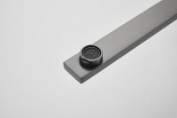 Смеситель с длинным изливом для ванны BELZ B22613-3 вороненая сталь