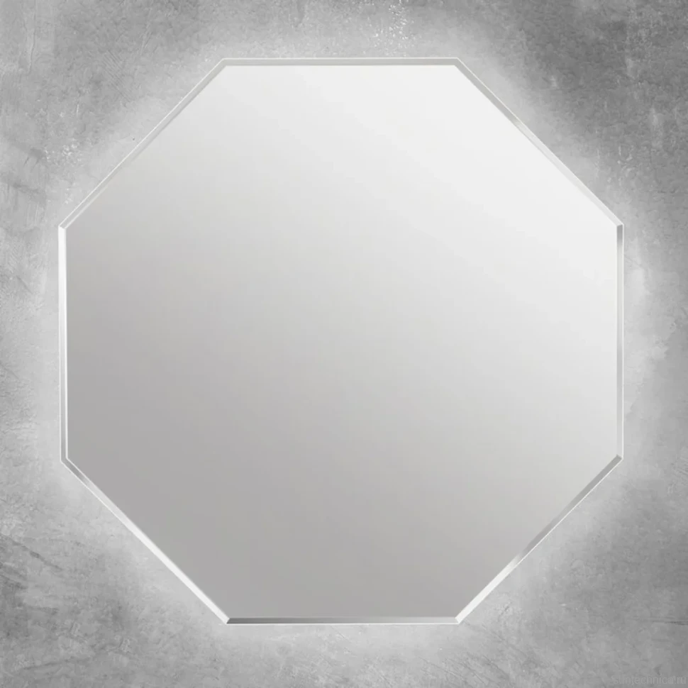 Зеркало Cezares 45079 80x80 с LED-подсветкой