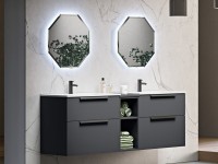 Зеркало Cezares 45079 80x80 с LED-подсветкой
