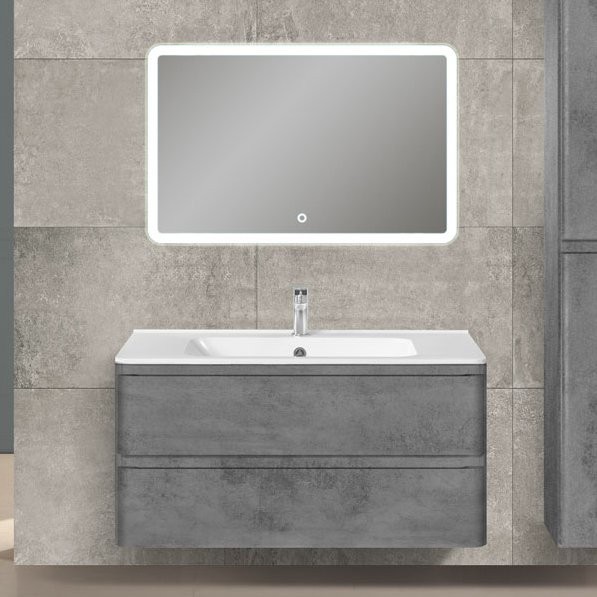 Мебель для ванной комнаты Vincea Vico 100 бетон