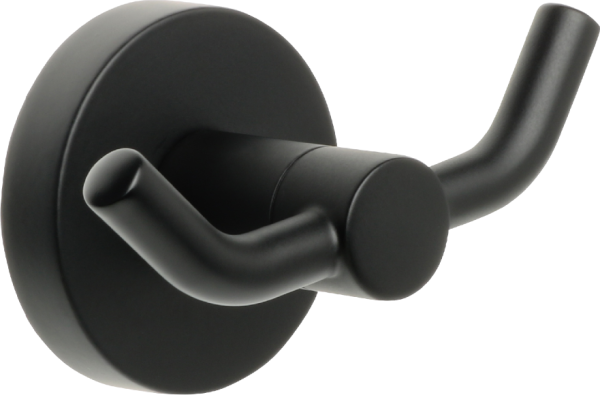 Крючок Fixsen Comfort Black FX-86005A двойной, черный