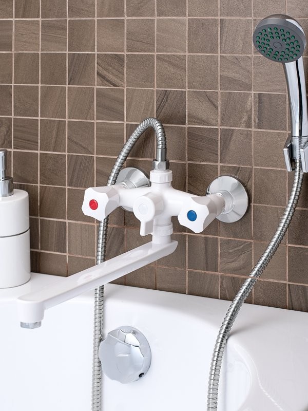 Смеситель с длинным изливом для ванны РМС PL4 PL4-140P