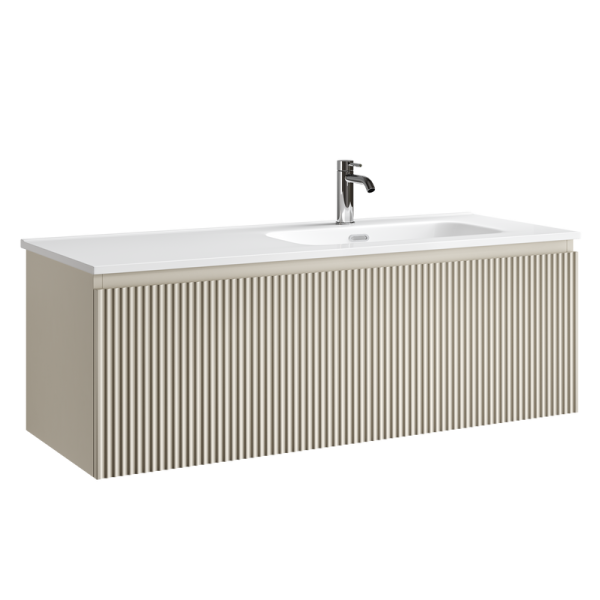 Тумба под раковину без столешницы Sancos Snob R 1.0 120 SNR1.0120RCE beige soft