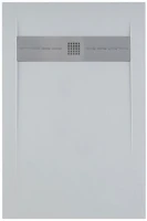 Поддон для душа Allen Brau Infinity 160х90 см, белый камень