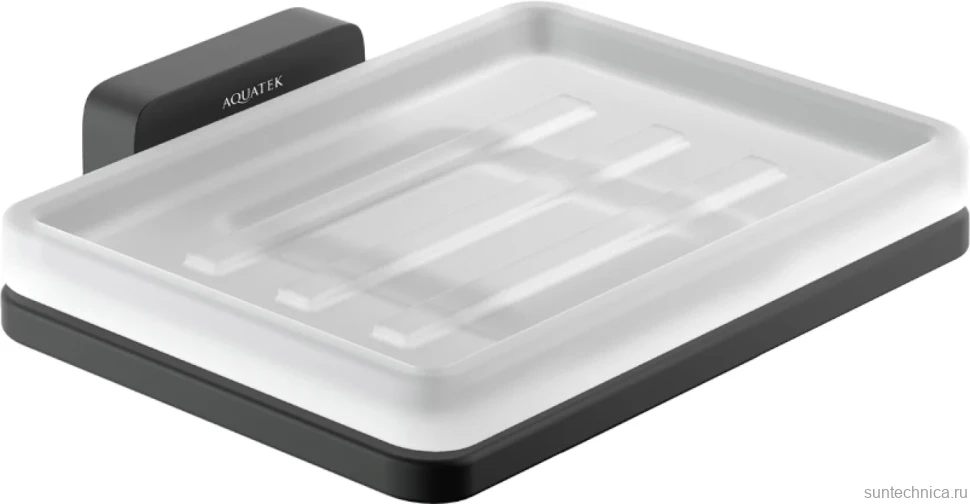 Мыльница AQUATEK Либра AQ4303MB матовый черный