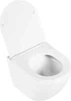 Комплект Унитаз подвесной BelBagno Uno BB3105CHR/SC безободковый, с микролифтом, инсталляция BB002-80 с кнопкой BB014-SR-BIANCO