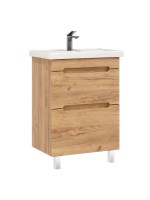 Тумба с раковиной SanStar Diva 60 напольная, Gold Kraft, раковина Фостер 60