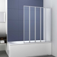 Шторка на ванну Vincea VSB-32120CL 120х140