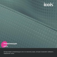 Штора для ванной IDDIS Decor DW05P18i11 180х200, зеленая
