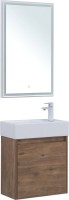 Тумба с раковиной Aquanet Nova Lite 50 дуб рустикальный