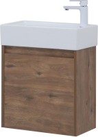 Тумба с раковиной Aquanet Nova Lite 50 дуб рустикальный