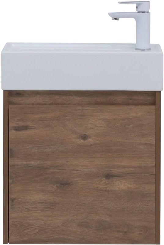 Тумба с раковиной Aquanet Nova Lite 50 дуб рустикальный