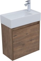 Тумба с раковиной Aquanet Nova Lite 50 дуб рустикальный