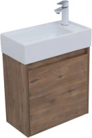 Тумба с раковиной Aquanet Nova Lite 50 дуб рустикальный Тумба с раковиной Aquanet Nova Lite 50 дуб рустикальный