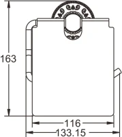 Держатель туалетной бумаги Rose RG1005Q бронза Держатель туалетной бумаги Rose RG1005Q бронза