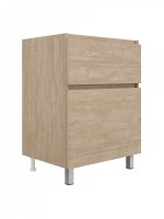 Тумба под раковину без столешницы Teymi Laina 60 напольная, светлый дуб