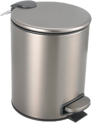 Мусорное ведро Boheme 10426-GM антрацит