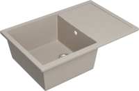 Мойка кухонная Domaci Болонья М-161-003 бежевая