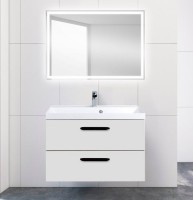 Мебель для ванной комнаты BelBagno Aurora 80 bianco lucido