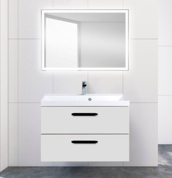 Мебель для ванной комнаты BelBagno Aurora 80 bianco lucido