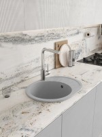 Мойка кухонная Domaci Болонья М-10-006 светло-серая