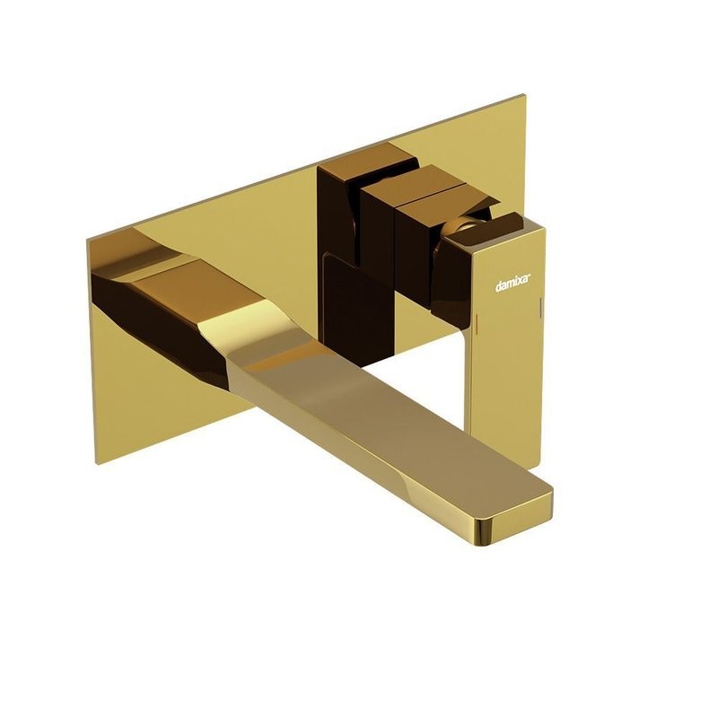 Смеситель для раковины Damixa Gala 530260600 С ВНУТРЕННЕЙ ЧАСТЬЮ золото