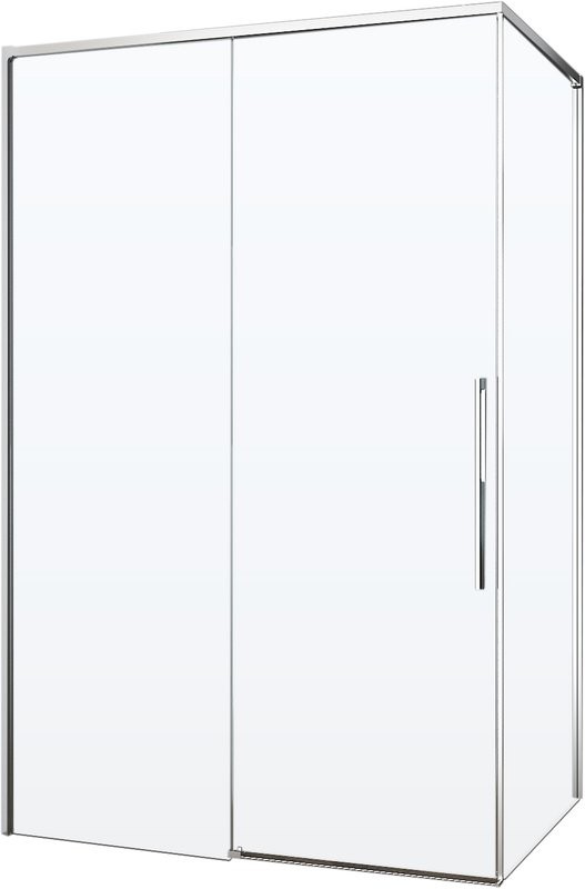 Душевой уголок Vincea Ultima VSR-7UL1010CL 100х100 см, профиль хром, стекло прозрачное