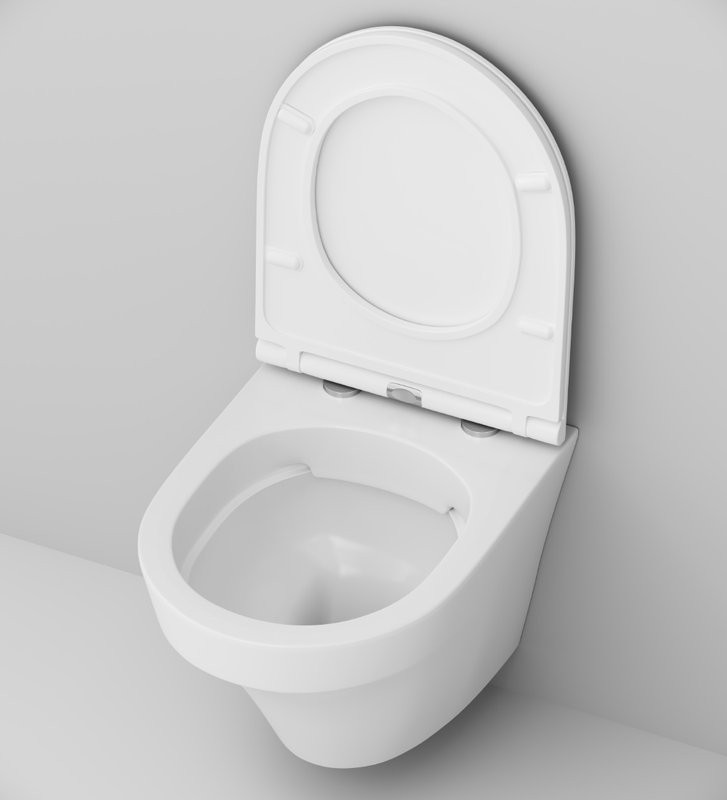 Комплект Унитаз подвесной AM.PM Inspire FlashClean C501700WH + Крышка C507853WH с микролифтом + Инсталляция Geberit Duofix Delta 458.149.21.1 с кнопкой смыва, хром + Звукоизоляция