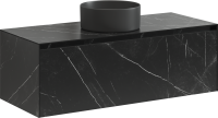 Тумба под раковину Sancos Stone 120 Nero Marquina