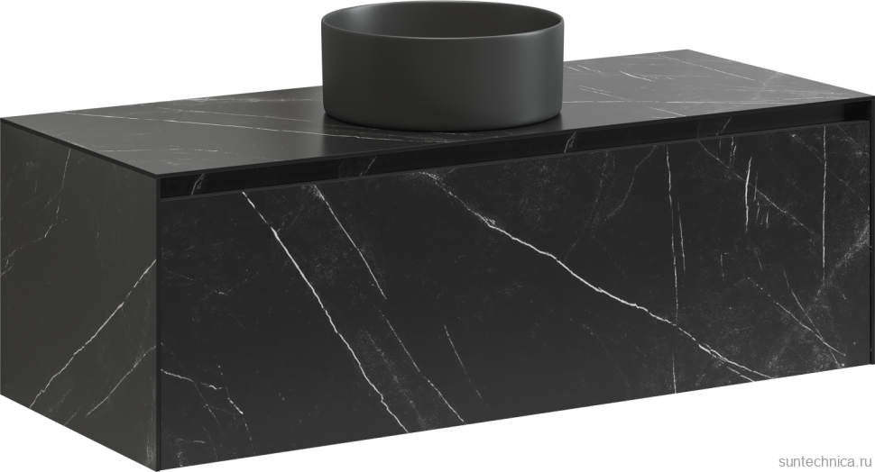 Тумба под раковину Sancos Stone 120 Nero Marquina