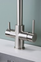 Смеситель для кухни Paulmark Lange 214212-NI никель