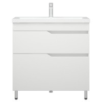 Тумба с раковиной Corozo Теона Z2 80 белая