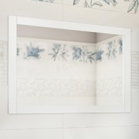 Мебель для ванной комнаты Sanflor Ванесса 105, подвесная, белая