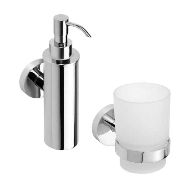 Набор Стакан Bemeta Omega 104110012 + Дозатор 104109012