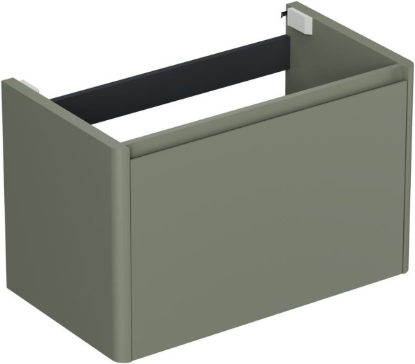 Тумба под раковину без столешницы Allen Brau Gravity 80 1 ящик, матовая олива