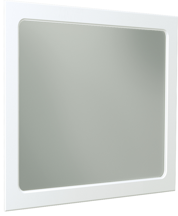 Зеркало 1MarKa Прованс 85 белый глянец