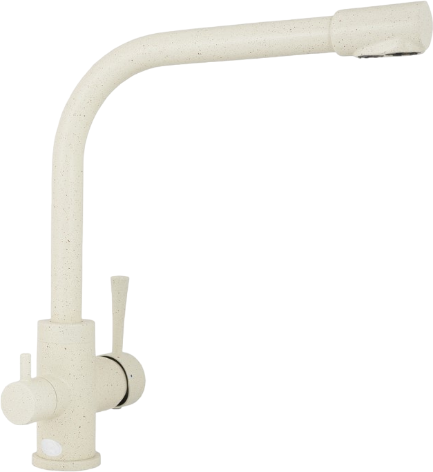 Смеситель для кухни Kaiser Merkur 26044-11 бежевый мрамор