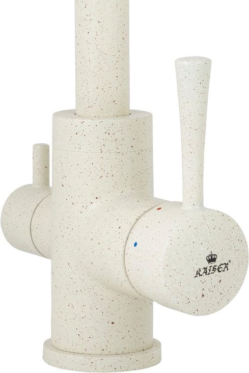 Смеситель для кухни Kaiser Merkur 26044-11 бежевый мрамор