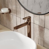 Смеситель для раковины Wasserkraft Asphe 7703H розовое золото PVD