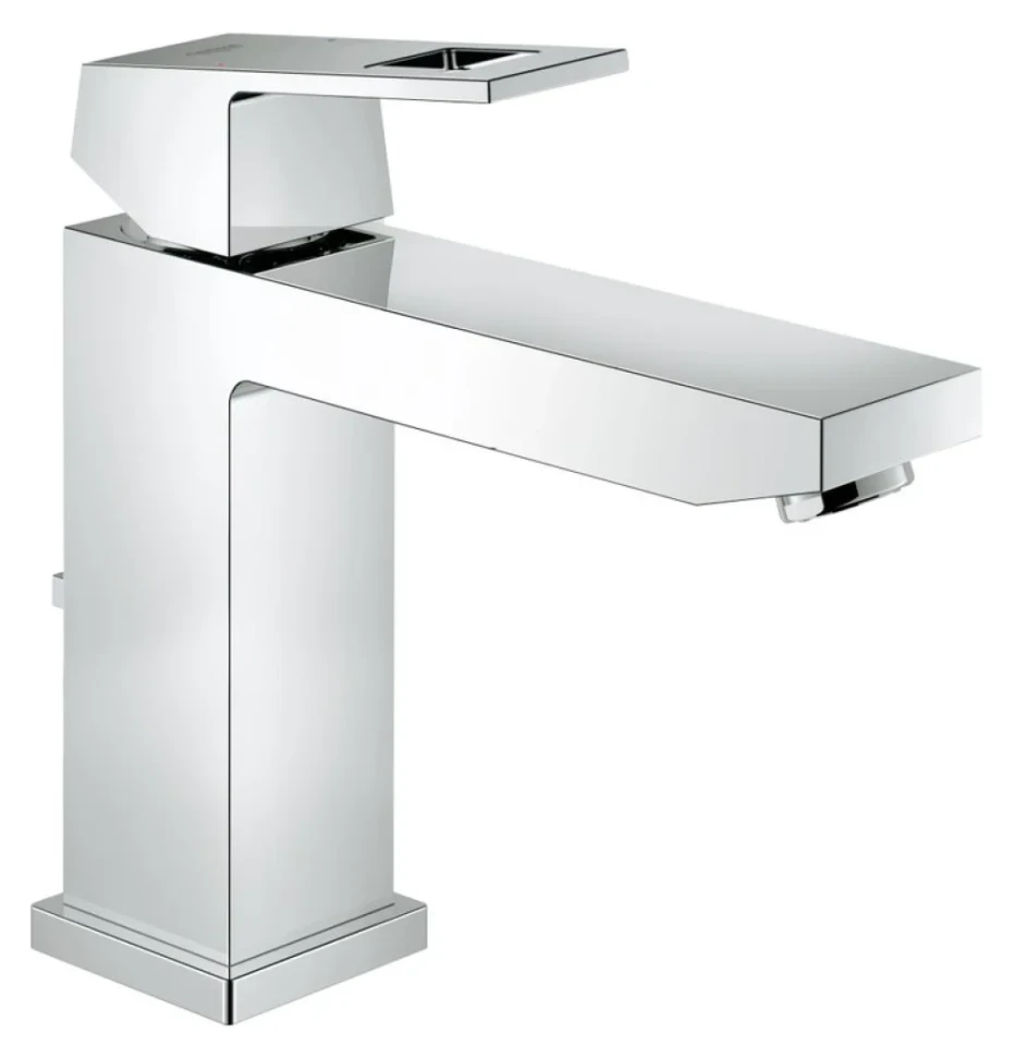 Комплект Смеситель Grohe Eurocube + Раковина Duravit D-code 0338490000 встраиваемая