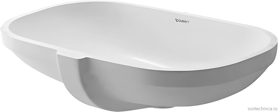 Комплект Смеситель Grohe Eurocube + Раковина Duravit D-code 0338490000 встраиваемая