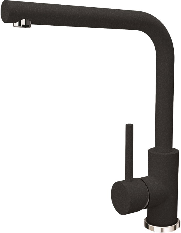 Смеситель для кухни Florentina Дельта FL черный