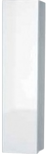 Шкаф пенал для ванной Aqwella 5 stars Анкона П35/W белый, универсальный