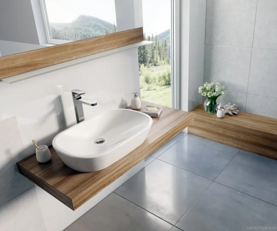 Накладная раковина Ravak Ceramic 600 O