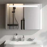 Зеркало-шкаф AM.PM Sensation 100 белый глянец Зеркало-шкаф AM.PM Sensation 100 белый глянец
