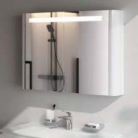 Зеркало-шкаф AM.PM Sensation 100 белый глянец