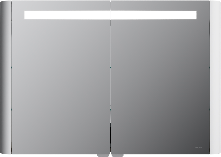 Зеркало-шкаф AM.PM Sensation 100 белый глянец